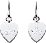 orecchini gucci argento pendenti